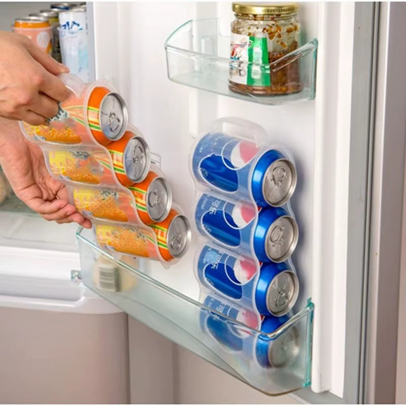 Fridge Chaos Tamer – Beer & Soda Can Storage Rack
