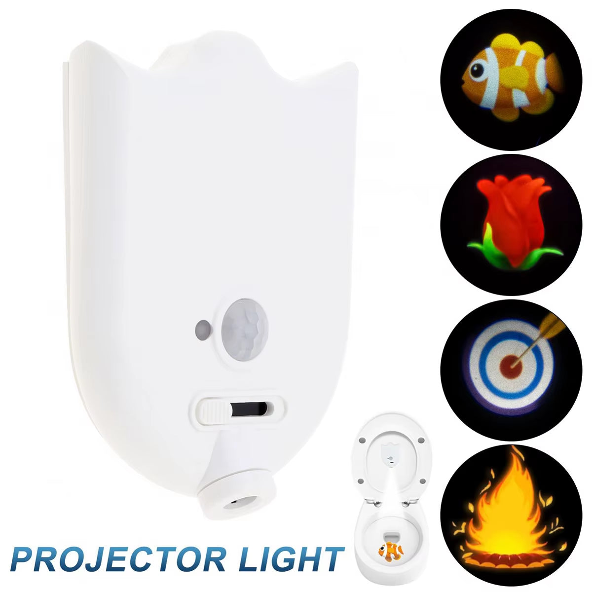 Glow Where You Go – Motion Sensor Toilet Night Light