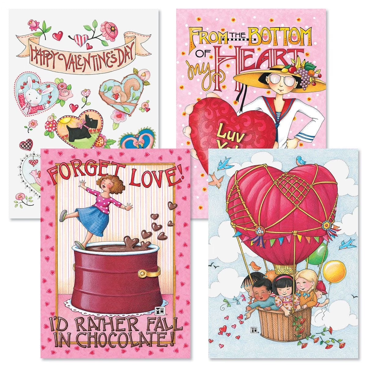 Heartfelt & Sweet – Mary Engelbreit Valentine’s Card Set