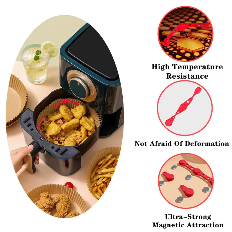 Burn? Not Today – Air Fryer Magnetic Liner Clips