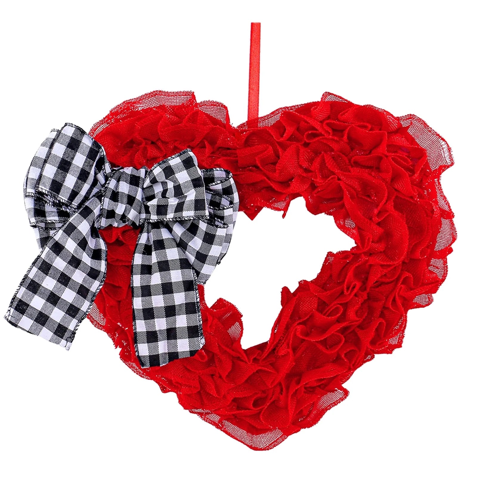 Heartfelt Welcome – 14.5” Valentine’s Day Front Door Wreath