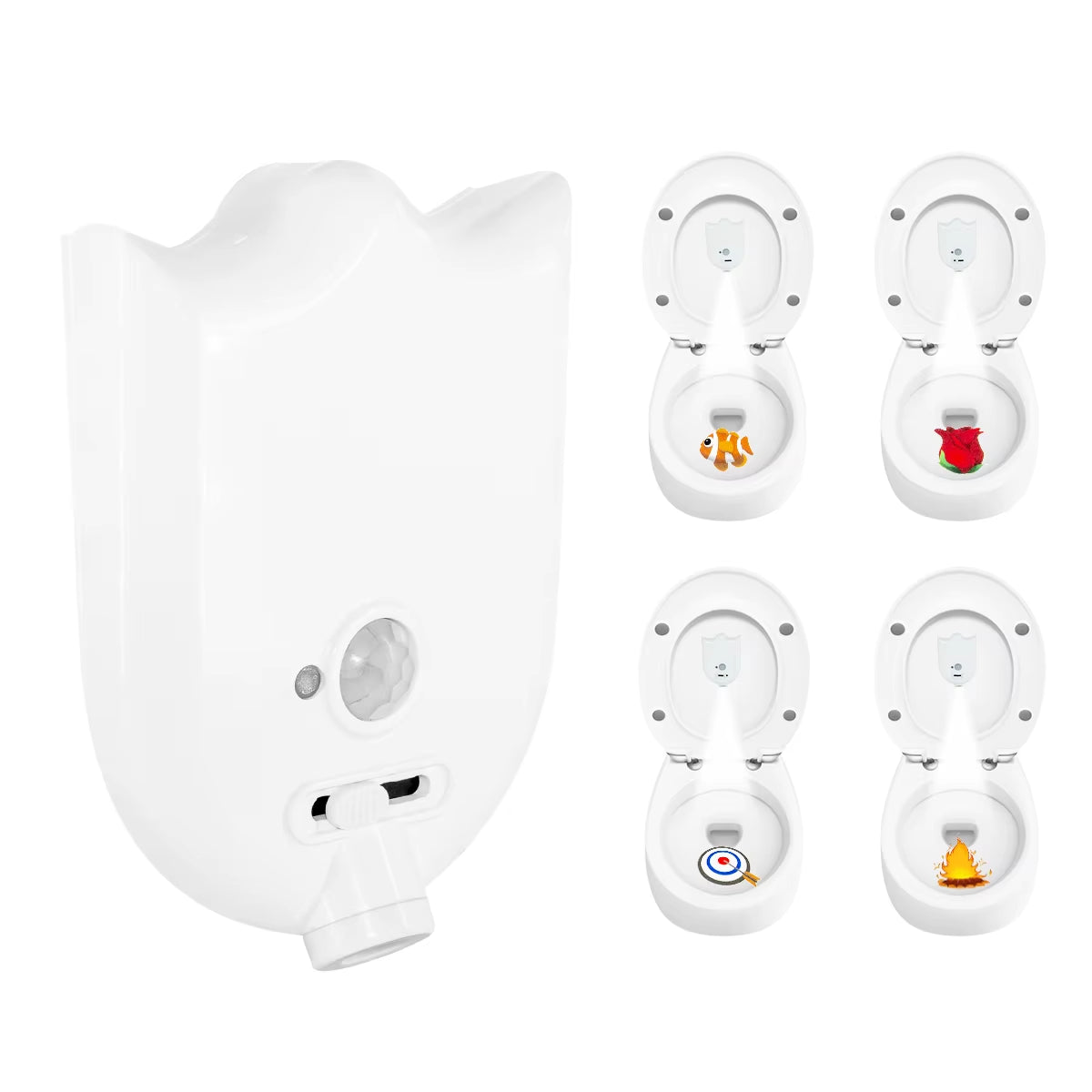 Glow Where You Go – Motion Sensor Toilet Night Light